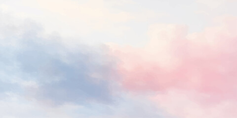 An abstract, dramatic sky with colorful clouds and sunlight