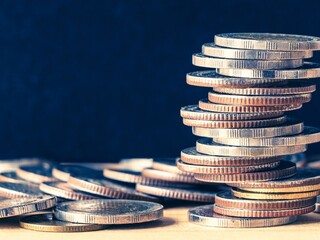 Stack of coins