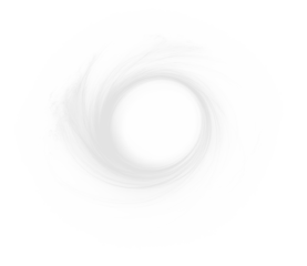 Blue transparent spiral air turbine vortex whirlpool tornado fan smoke flow current energy rotation circular background isolated vector design stream effect