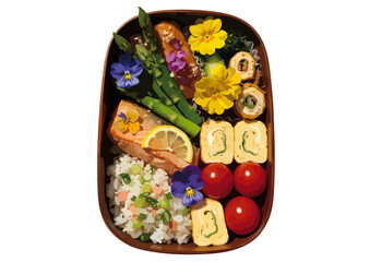 栄養に配慮した日本のお弁当