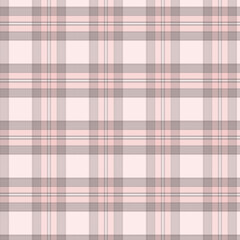 Pink and Gray Plaid Pattern