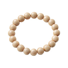 7464 beige bracelet isolated on a transparent background
