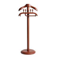 Wooden suit and coat valet stand furniture