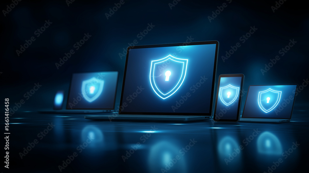 Poster endpoint security management with central dashboard and devices