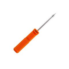 Fototapeta premium Photo of screwdriver isolated on transparent background