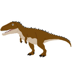 カルカロドントサウルスのイラスト