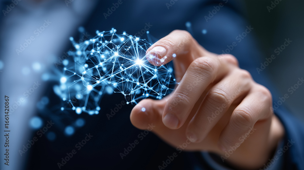 Poster guiding the neural network in machine learning training