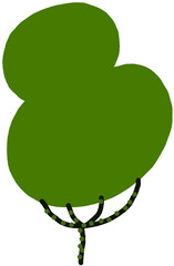 organic shape, abstract form, doodle art, whimsical design, stylized element, natural motif, modern illustration, digital drawing, artistic rendering, unique shape, playful graphic, simple style, deco