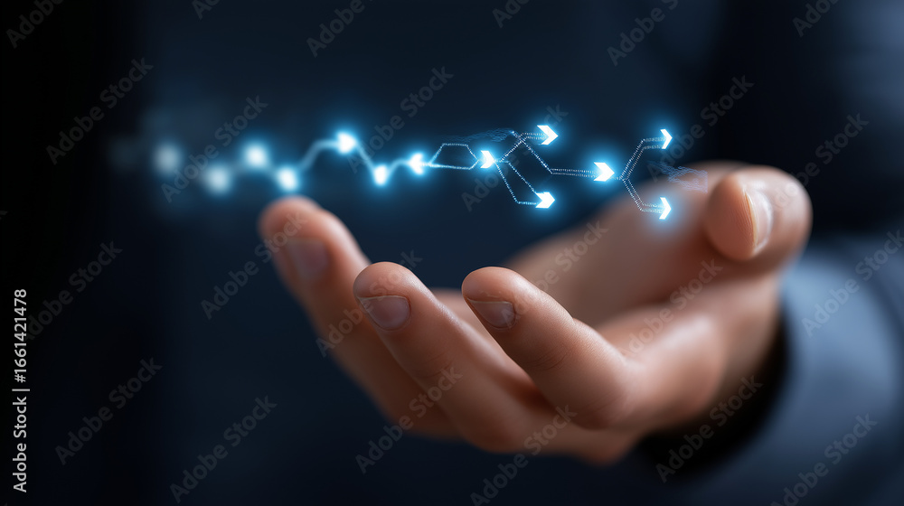 Poster ai model deployment pipeline visualization
