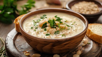 Tuscan Comfort: Creamy Cannellini Bean Soup