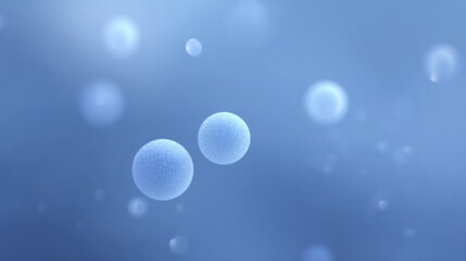 Macro view of condensation droplets on smooth surface for science and nature study