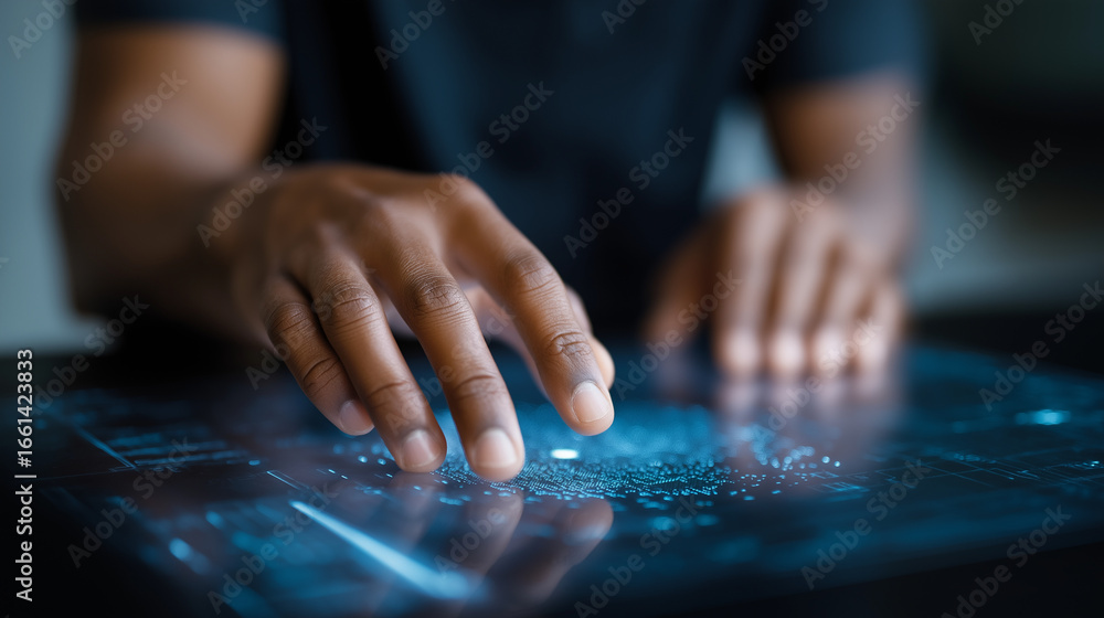 Poster ai model hyperparameter optimization with holographic interface