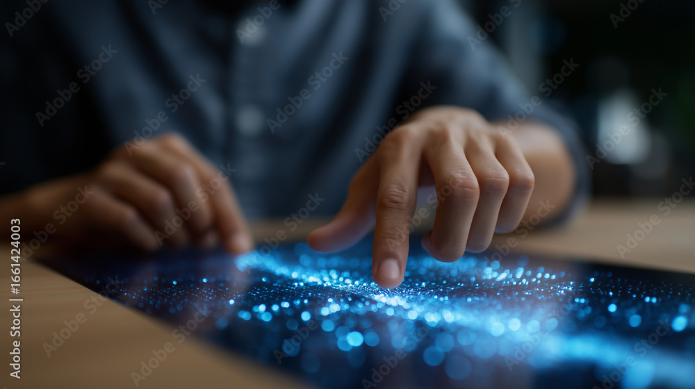 Poster ai model hyperparameter optimization with holographic interface