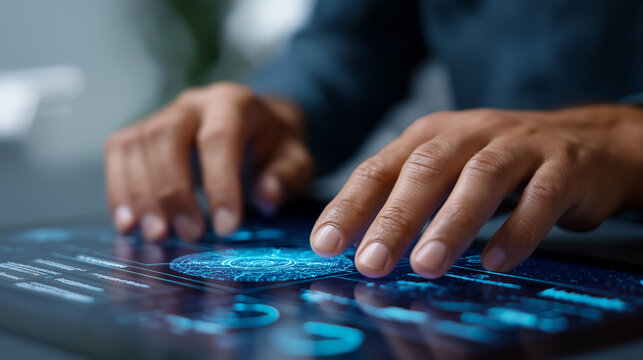 AI Model Selection and Cross-Validation on Holographic Dashboard