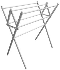 Aluminum folding clothesline