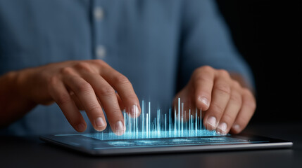 A/B Testing Experiment with Holographic Interface in Marketing Strategy