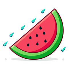 slice of watermelon