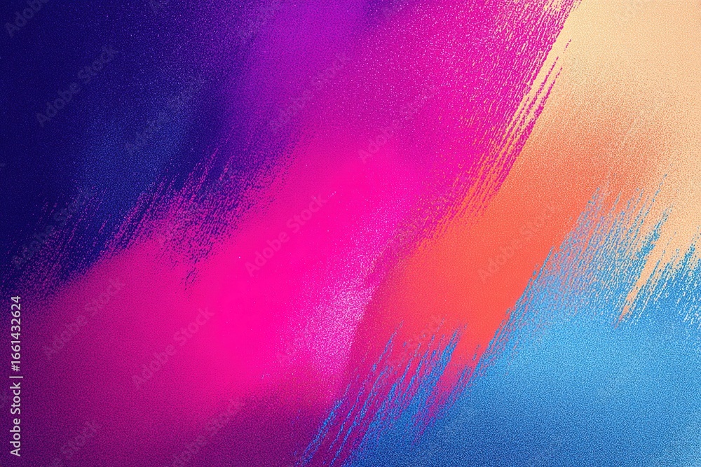 Poster vibrant abstract artwork featuring bold colors blending seamlessly in a dynamic composition