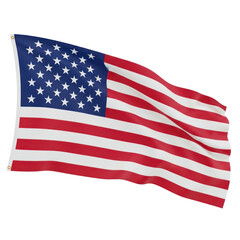 Fototapeta premium flag of united states