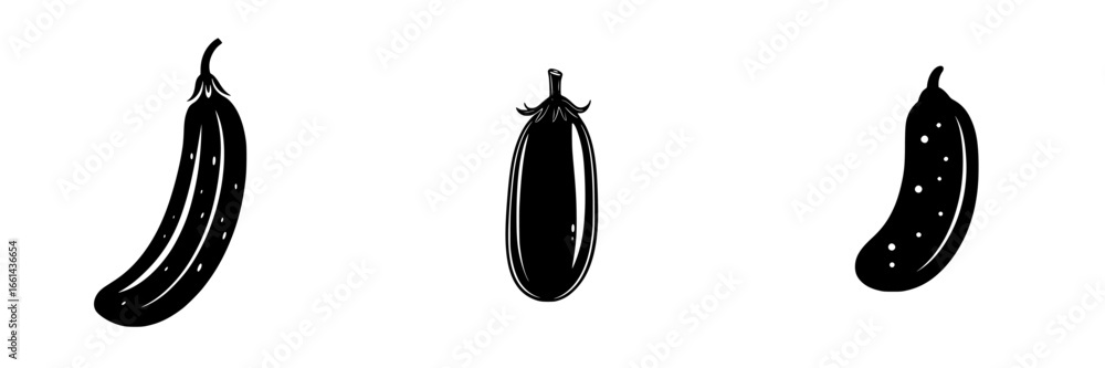 Poster diverse variety of vegetables showcasing different shapes and sizes in a simple design