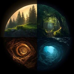 planet earth in space