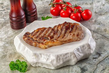 Grilled beef black angus steak
