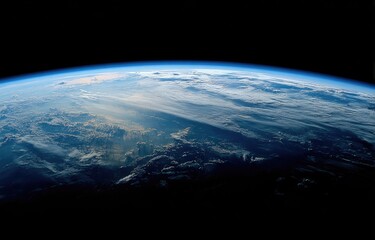 Obraz premium Earth from space, a breathtaking view of our planet