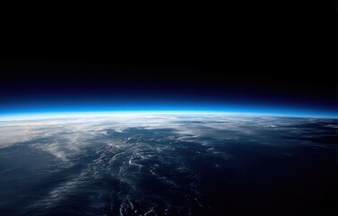 Earth from space, atmospheric view