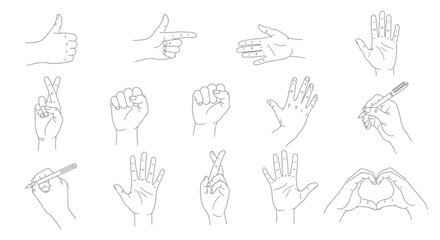 Diverse hand gestures convey communication success hope and creativity perfect for presentations and design projects