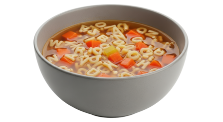 Isolated Alphabet Soup