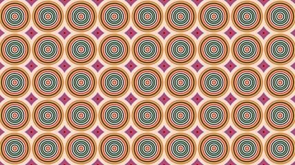 circle motif, circle pattern, symmetrical, circle lines, wall wallpaper, HD