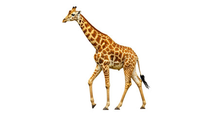 Naklejka premium Isolated Giraffe