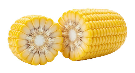 Isolated Corn on the cob