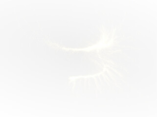 Neon, spark, beam, curve, dynamic effect glows in shiny gold. PNG neon, spark, beam, curve, dynamic trail sparkles in Overlay with transparent brilliance. Futuristic light PNG perfect for abstract