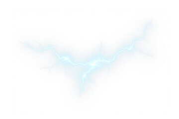 Blue, lightning, frame, border, circle, thunderbolt. Electrifying discharge PNG glowing with voltage sparks. Dynamic PNG Overlay with transparent energy effect.