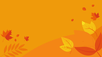 Fototapeta premium Autumn background abstract autumn background, thanksgiving, autumn leaves background, harvest background background with autumn leaves leaf maple orange yellow nature wallpaper background 