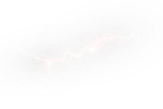 Lightning, thunder, strike, electric, energy PNG. Flash power sky PNG effect with transparent Overlay. Realistic storm electricity burst isolated on black background.