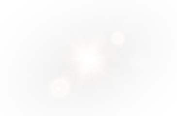 Beam, star, sunlight, light, sky with sun and summer glow. Abstract gold PNG burst, shining PNG Overlay on transparent background for radiant sunrise, solar flare, and bright festive design.