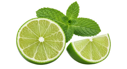 Isolated Lime