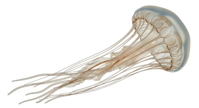 Isolated Jellyfish