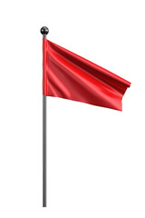 a red golf flag on a pole, jpeg, png, transparent
