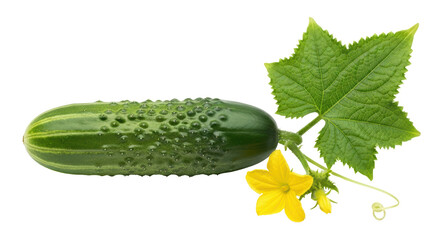 Isolated Cucumber