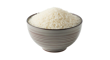 Isolated Bowl of Rice