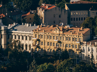 Vilnius Old Town, panoramic view