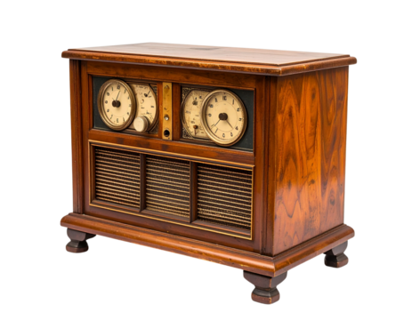  Classic Vintage Wooden Radio