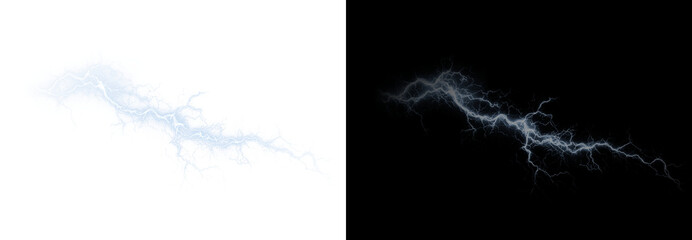 Bright flashes of lightning dispersing the darkness. Electric lines of light cutting through the blackness like pure energy. A thunder, overlay, lightning, storm, electric PNG.