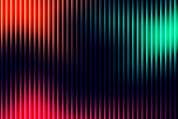 Luminous radiant glass texture vertical glasslike rays abstract vertical lines with vibrant neon light effect and bokeh soft gradients, high contrast glow, digital art style, smooth flowing background