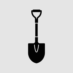 shovel isolated on white