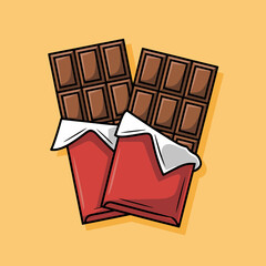 chocolate bar with chocolate