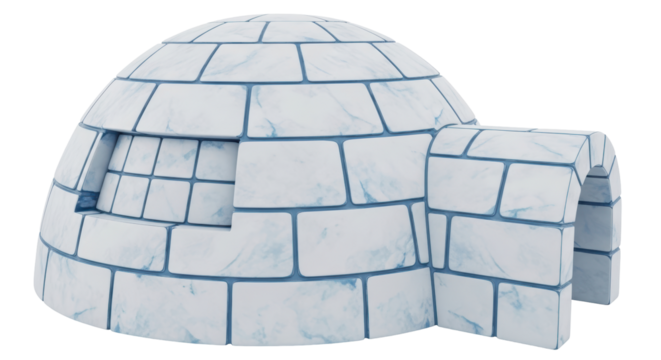 Isolated Igloo